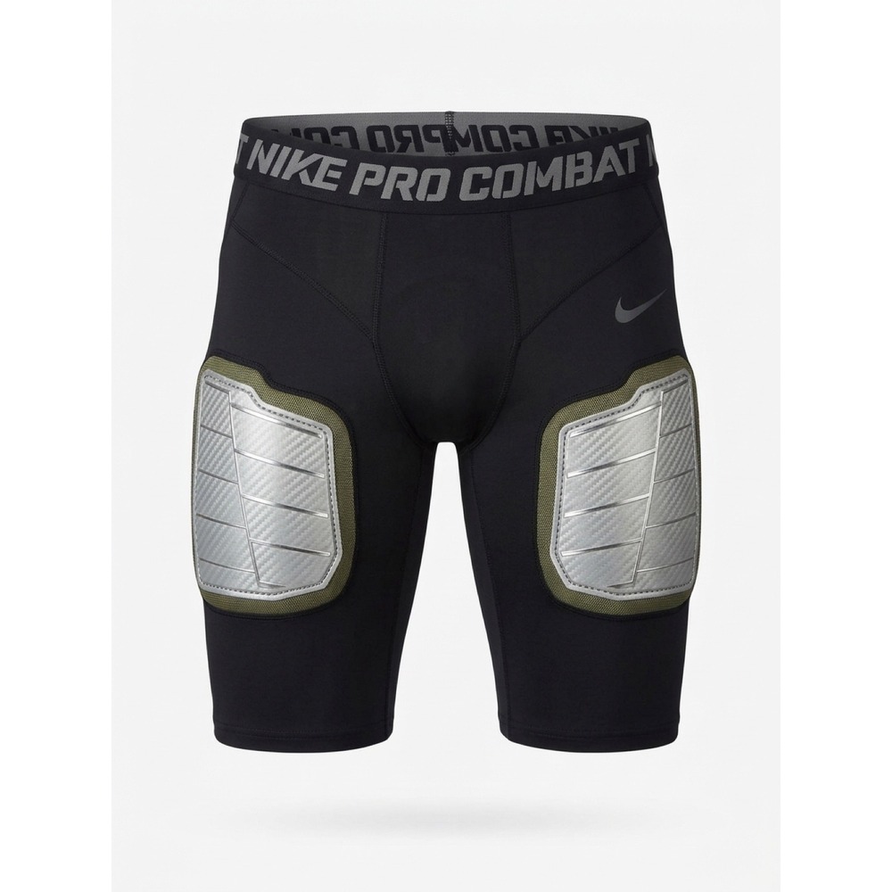 Nike Pro Combat Hyperstrong Padded Compression Shorts Black 634668-010 Mens 2XL
